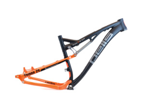 Rám PELLS Tarpan 29 Black/Orange