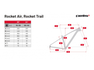 PELLS Rocket Trail 20 Blue