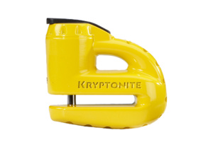 Zámek na kotouč KRYPTONITE Keeper 5-S2 Disc lock - Matte Yellow w/Reminder cable