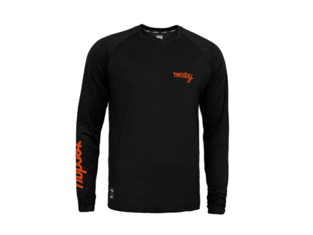 Dres s dlouhým rukávem  ROCDAY Evo Race Black/Orange