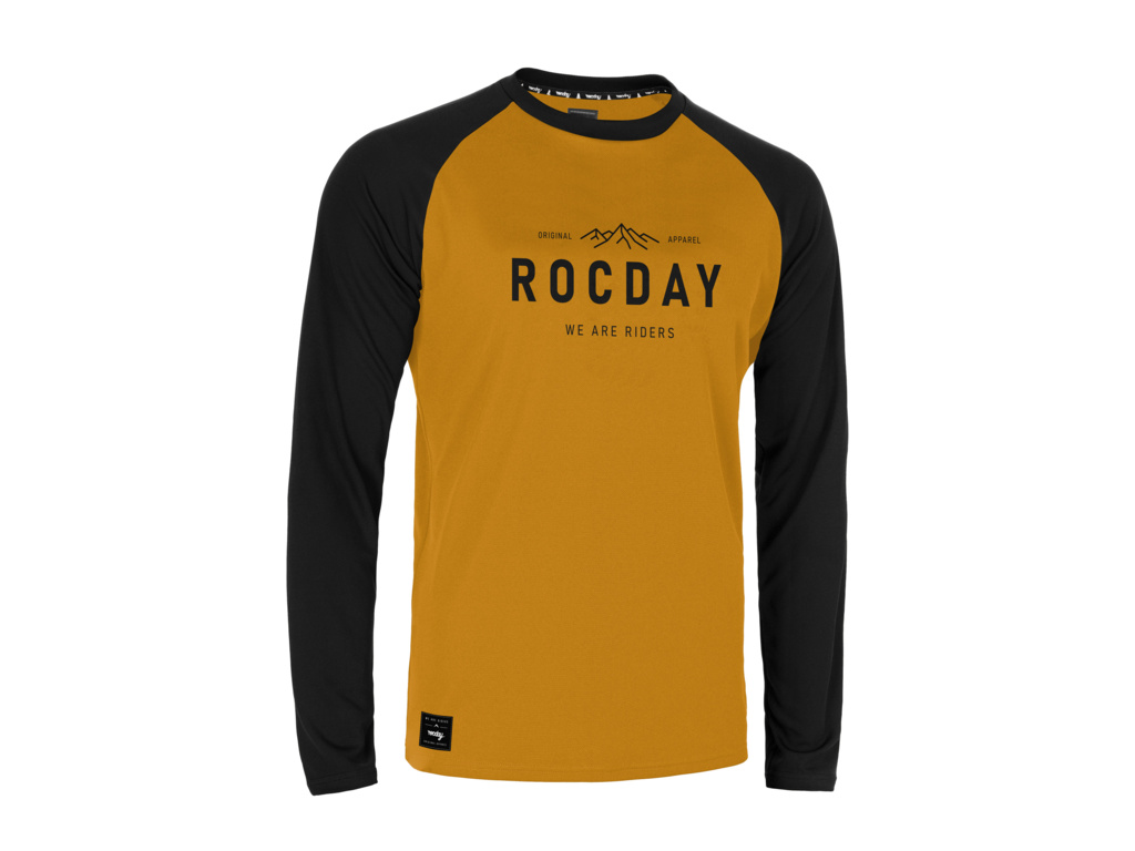 Dres s dlouhým rukávem  ROCDAY Patrol Black/Yellow